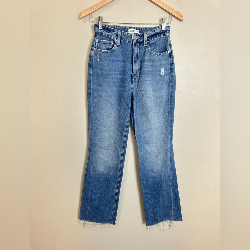 Guess Size 26 Blue Flare Women's Jeans